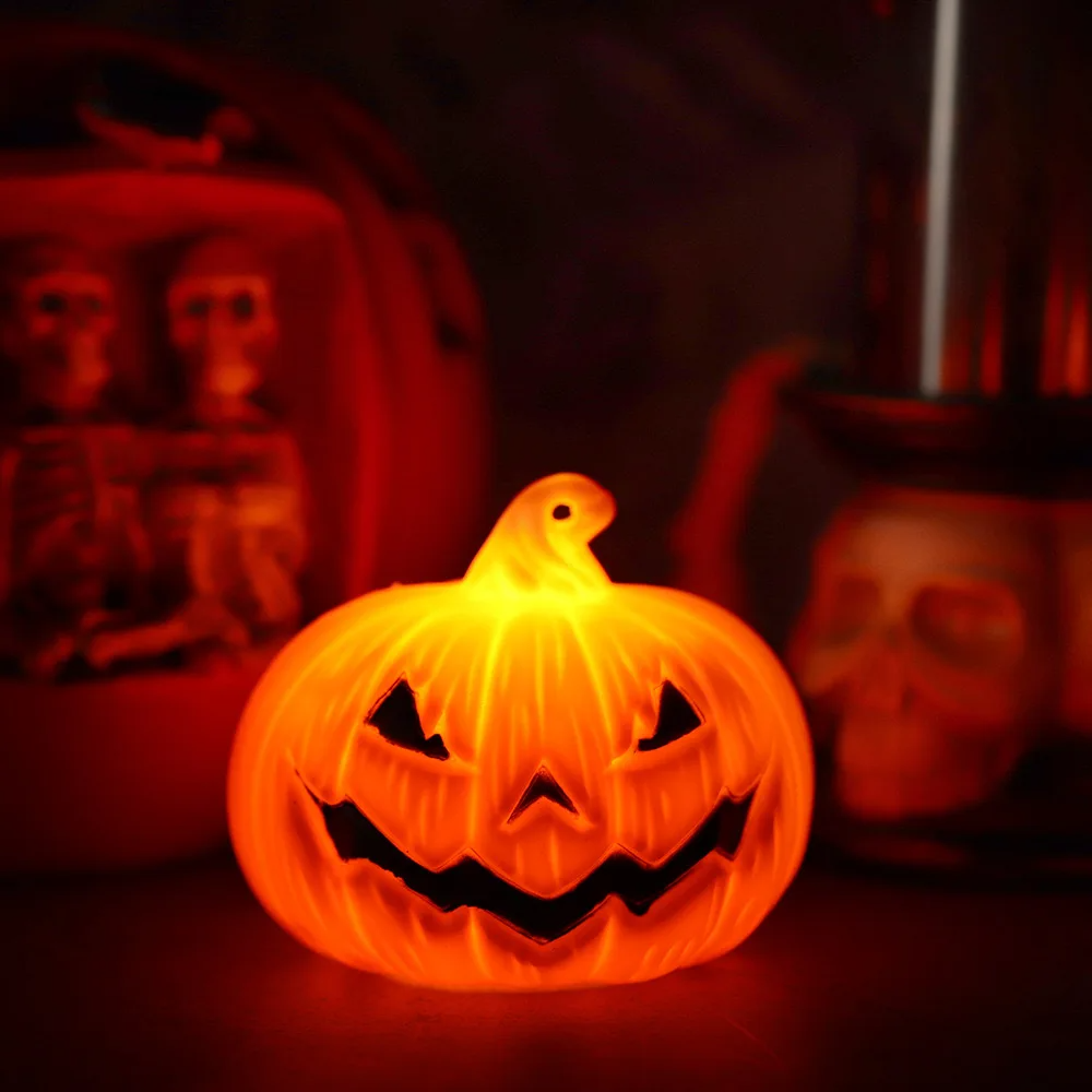 Luz LED de calabaza para Halloween