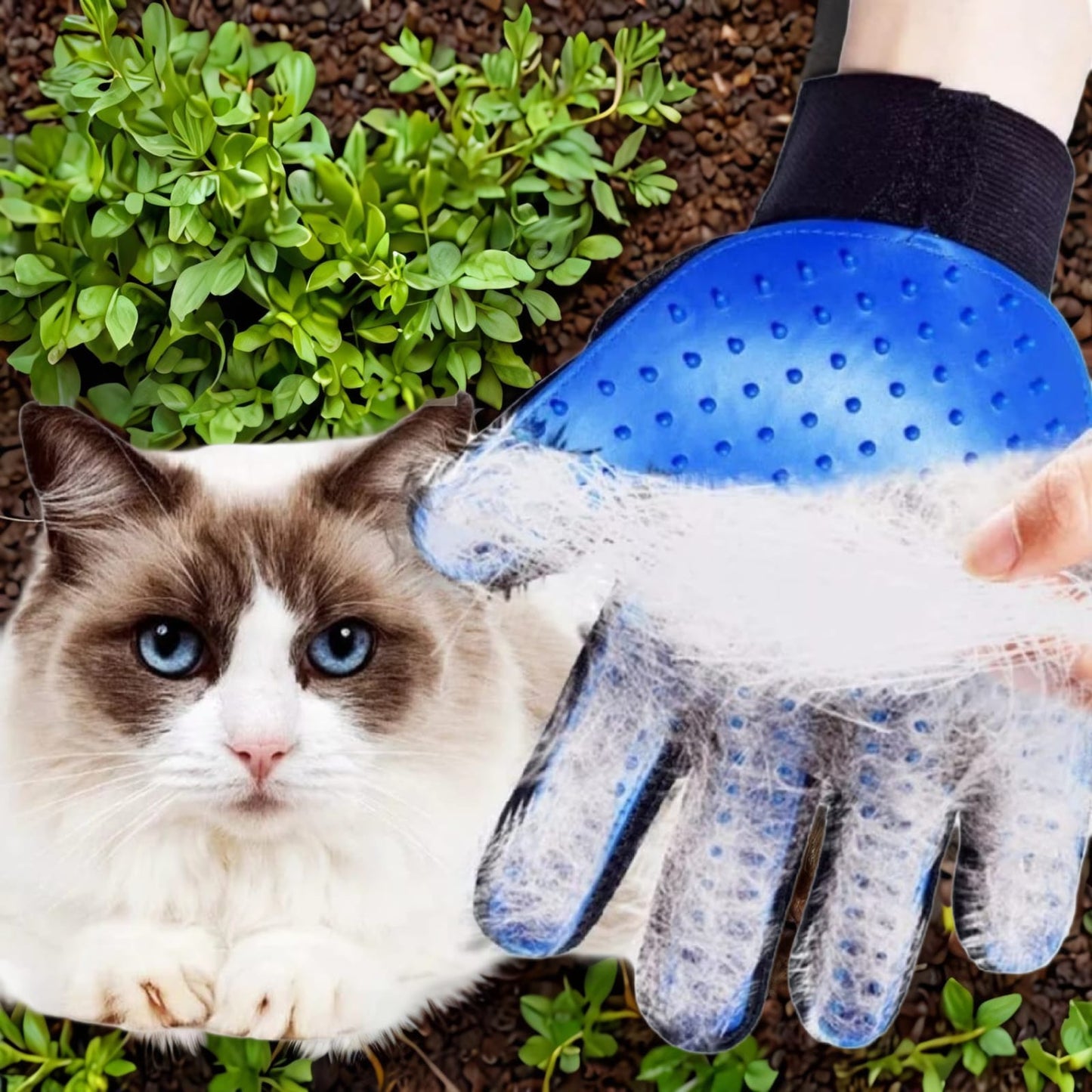 Guante cepillo para mascota